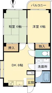 ハウスメモリアルII【3階】の間取り