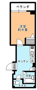 コスモピア【3階】の間取り