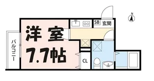 NKクレール宮原町【1階】の間取り