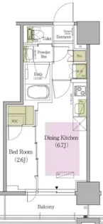 アーバネックス早稲田テラス【11階】の間取り