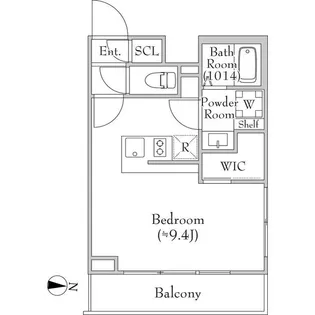 レクシード目白【1階】の間取り