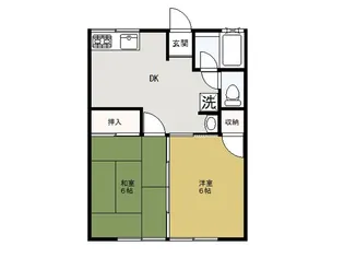 ファミールS【2階】の間取り