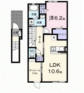 メゾンヒカリの間取り