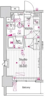 ガーラ・プレシャス高輪台【3階】の間取り