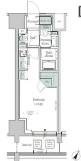 ONE ROOF RESIDENCE TAMACHI【9階】の間取り