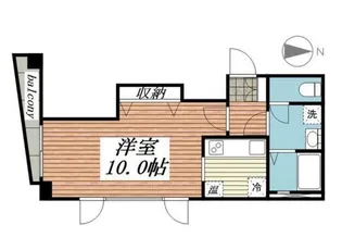 サル・ドュ・セジュール【5階】の間取り