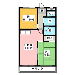 MAROHOUSE ビレッジ【3階】の間取り