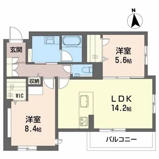 フルオール【1階】の間取り