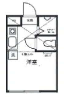 フィリップ下落合【1階】の間取り