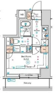 スクエアシティ横濱大通り公園AZ【3階】の間取り