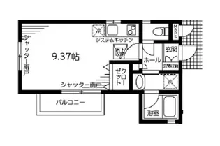 ドミールケー【2階】の間取り