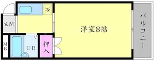 プレアール箕面粟生【3階】の間取り