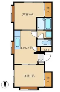 メゾン・デ・アフリ【4階】の間取り