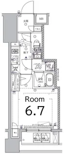 リルシアテラス横濱吉野町【7階】の間取り