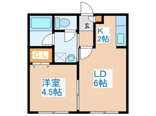 プリマベラ【1階】の間取り