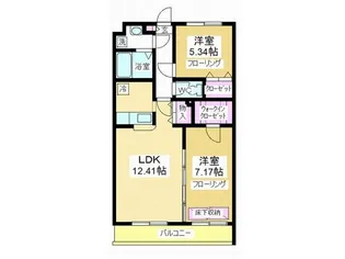 サン・ミケーレ【5階】の間取り