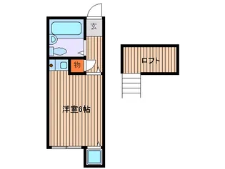 ヒルサイドテラスマキ【2階】の間取り