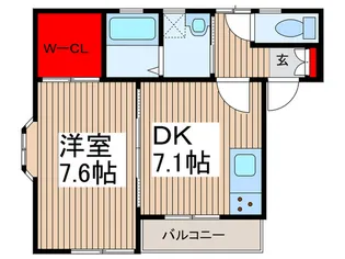 フィットハイツ.NT【2階】の間取り
