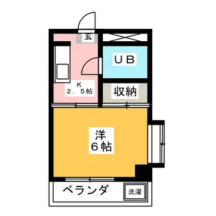 トータスコーポ【4階】の間取り