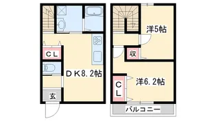 Young Frau【1階】の間取り