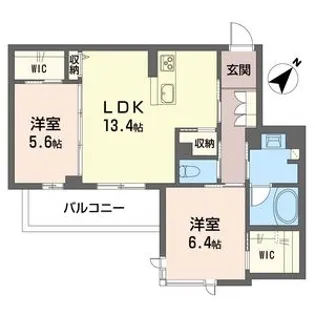 カムイ チセ【2階】の間取り