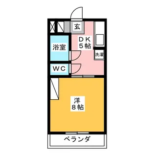 ヴィラ寺ヶ谷II【3階】の間取り