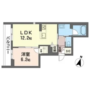 クオレール流山CP【1階】の間取り