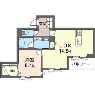 プライム・ナンバー【3階】の間取り