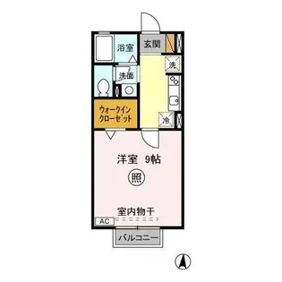 クヒオ【2階】の間取り