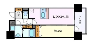 プレサンス丸の内リラティ【3階】の間取り