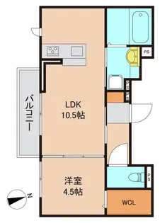 セードル本町【3階】の間取り