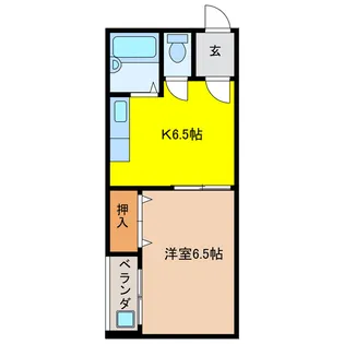 マウンティンやかたII【3階】の間取り