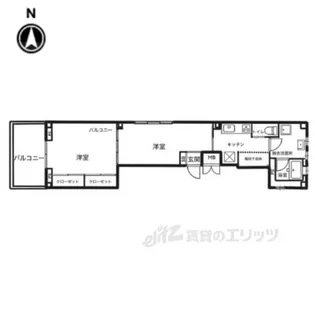 KARASUMASTEPs【2階】の間取り