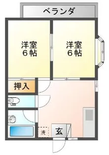 ユーカリハイム【2階】の間取り