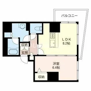 シャーメゾンステージ日野【4階】の間取り