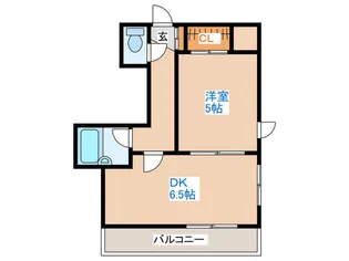 カセレリア白石【3階】の間取り
