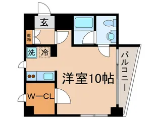 オ-ボワ新丸子【3階】の間取り