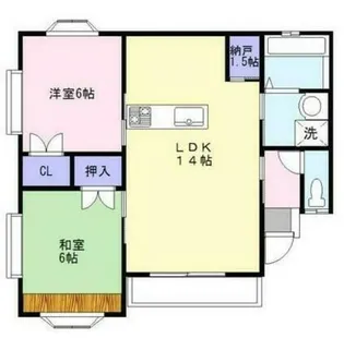 CASA PUROV【2階】の間取り