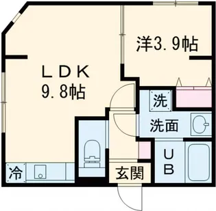 SOU高円寺III【1階】の間取り
