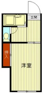 ミヤコハイツ【2階】の間取り