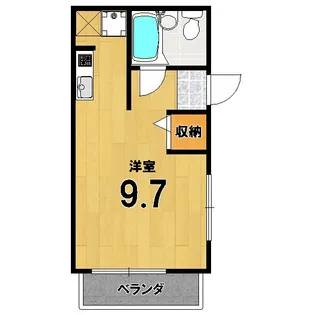 カサプラタ・ドド【2階】の間取り