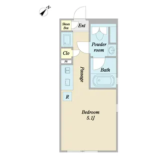 FARE西新宿VI【2階】の間取り