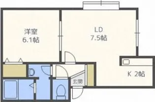 トトロの杜V【2階】の間取り