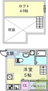 Ange神戸【2階】の間取り