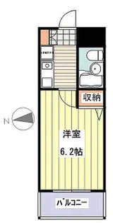 プラティーク上北沢【3階】の間取り