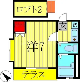 ルミエール【1階】の間取り