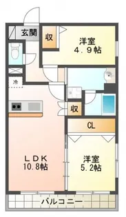 ホープガーデン【3階】の間取り