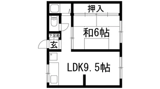 桜ハウス【1階】の間取り