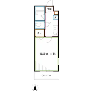 ティーザ武蔵野【2階】の間取り