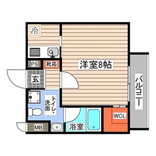 Maison ChouChou(メゾン シュシュ)【1階】の間取り